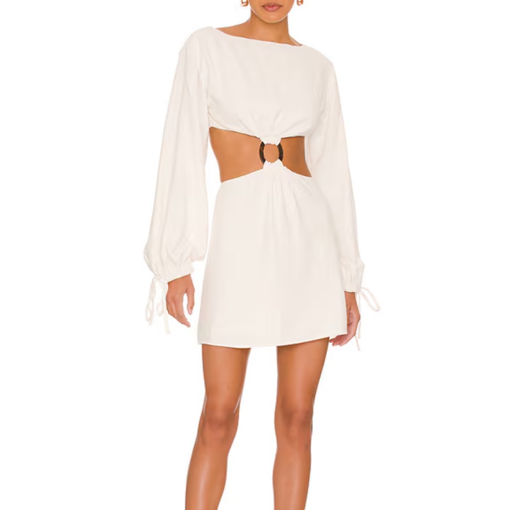 L'Academie Ivory Sleeve Sundress- NEVER BEEN WORN